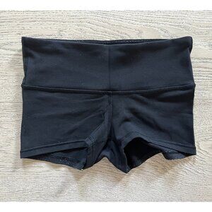 lululemon Plain Black Volleyball Shorts
